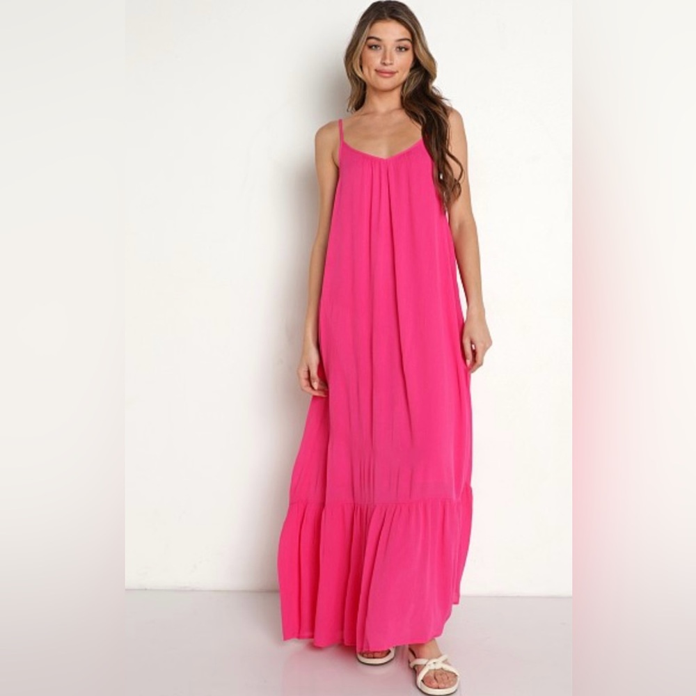Z Supply Rocco Maxi Party Pink, size M